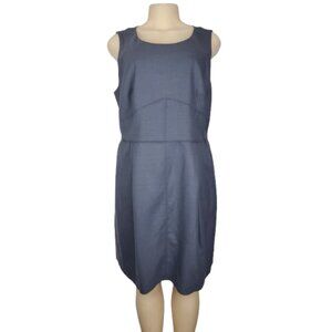 J. Crew women's RBL (gray) dress size 16